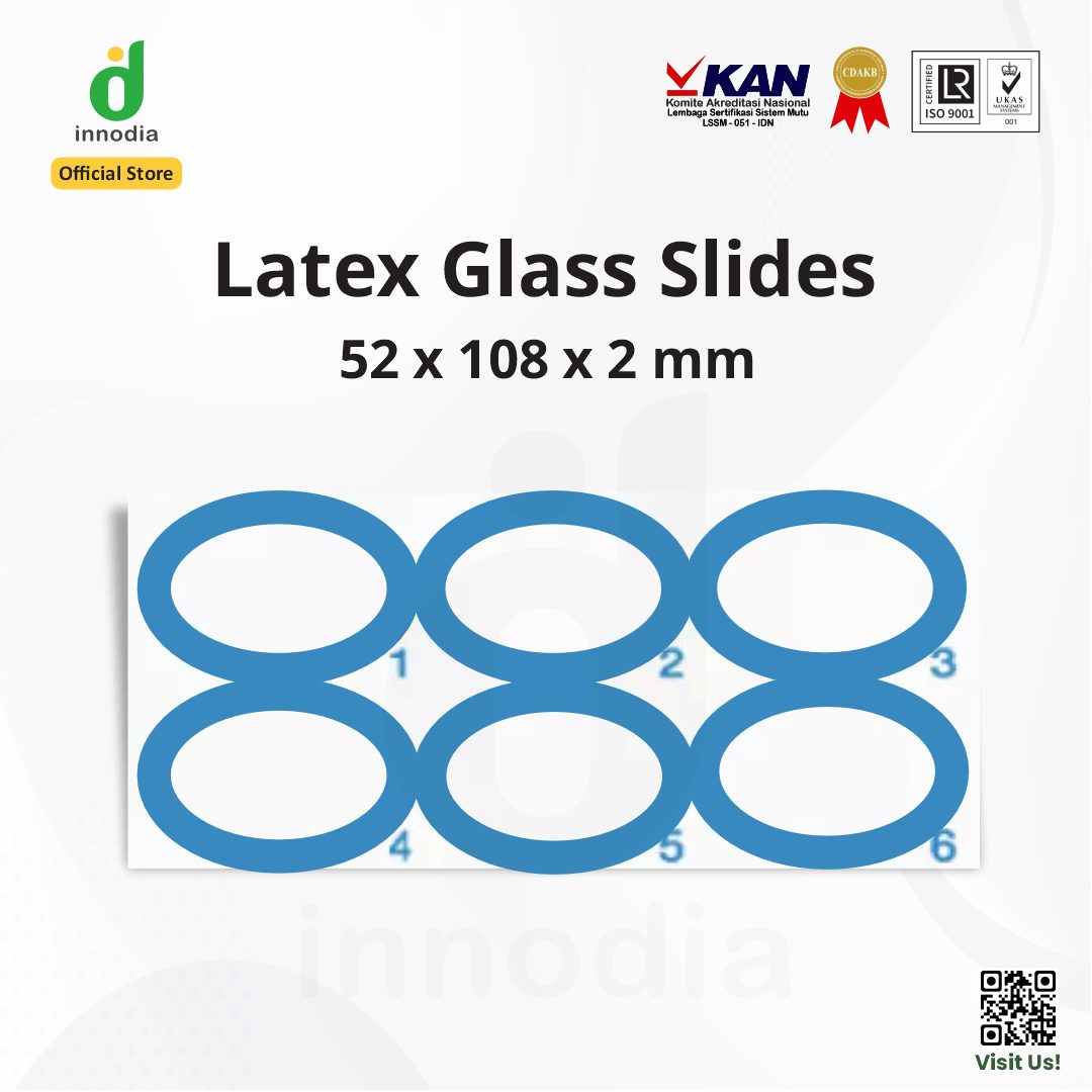 Latex Glass Slides